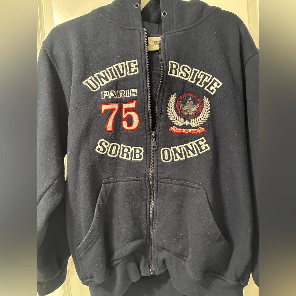 Navy University Sorbonne Hoodie